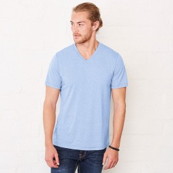 Plain tee  v-neck Bella + Canvas 135 g/m²